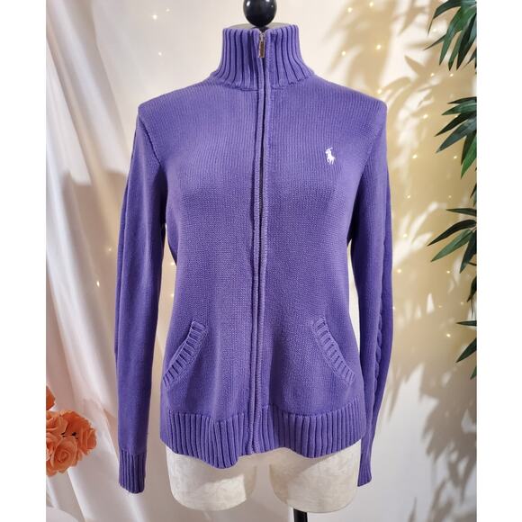 Ralph Lauren Purple Women's Sweater by [Brand] - Picture 2 of 13